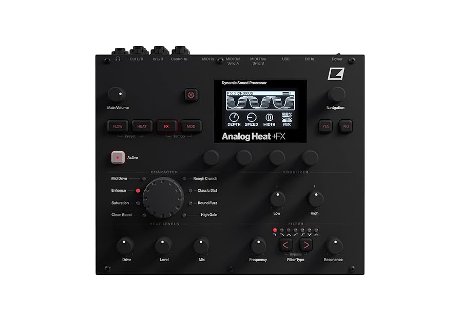 Analog Heat + FX ダイナミックサウンドプロセッサー Amazon | elektron Analog Heat +FX ダイナミックサウンド